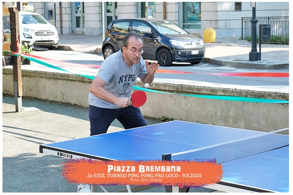 Piazza Brembana - Sport e attività sportive. Torneo di Ping Pong - Pro Loco - 2020 - 2a Edizione.