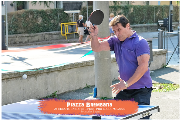 Piazza Brembana - Sport e attività sportive. Torneo di Ping Pong - Pro Loco - 2020 - 2a Edizione.