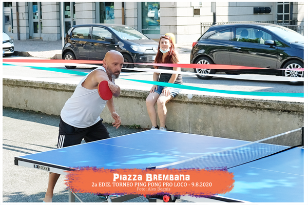 Piazza Brembana - Sport e attività sportive. Torneo di Ping Pong - Pro Loco - 2020 - 2a Edizione.